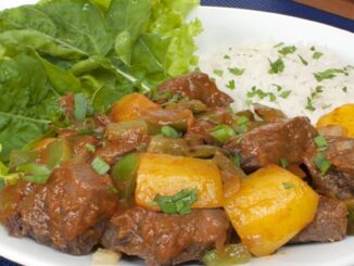 Carne de panela com mandioquinha super prática