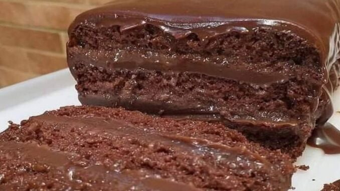 bolo chocolate10 Bolo de chocolate com recheio