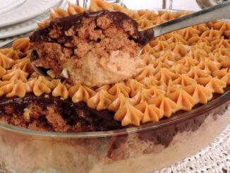 Travessa de pão de mel super saborosa