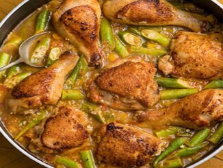 Coxa e Sobrecoxa de Frango Assado com Quiaboervas