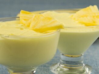 Mousse de abacaxi