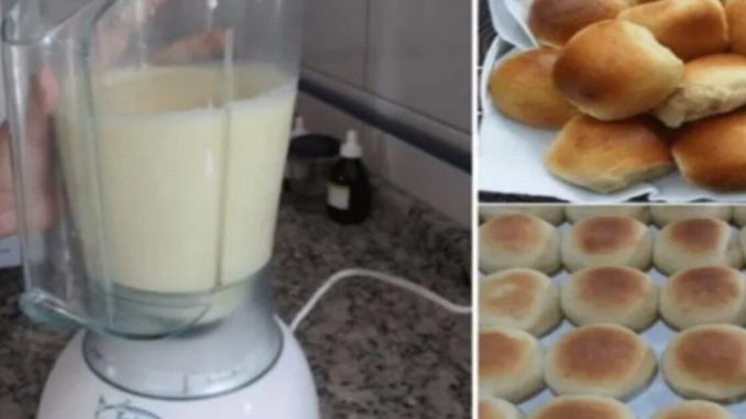 Pão de liquidificador