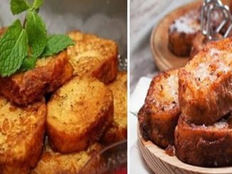 Rabanadas no forno