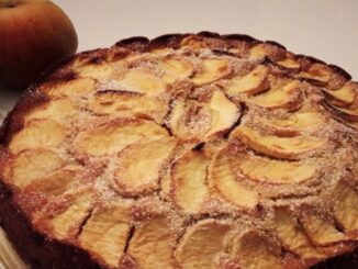 Bolo de maçã