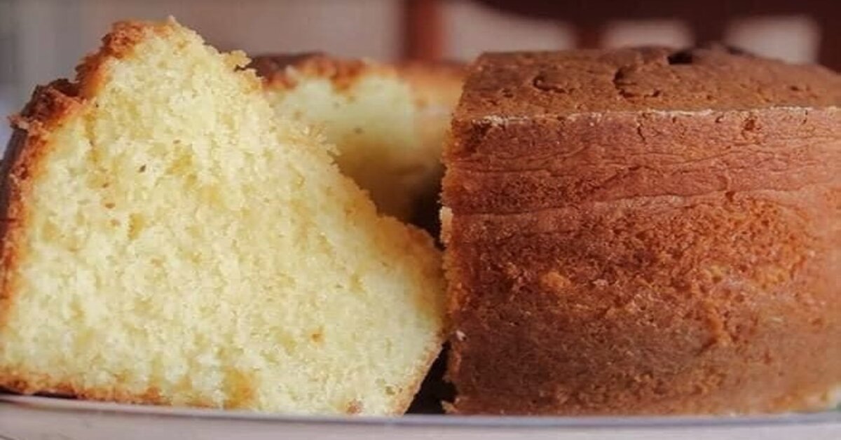 Bolo Fofo e Saboroso Feito com Água que é uma Delicia - Sabores á Mesa
