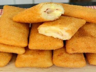 Rissóis de Presunto e Queijo
