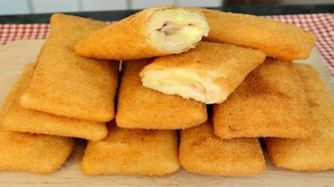 Rissóis de Presunto e Queijo