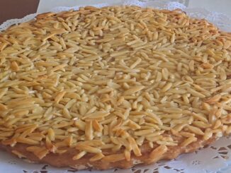 Tarte de amêndoas
