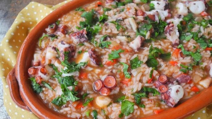 Arroz de polvo