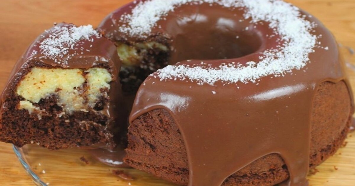 Bolo de chocolate com leite condensado - Sabores á Mesa