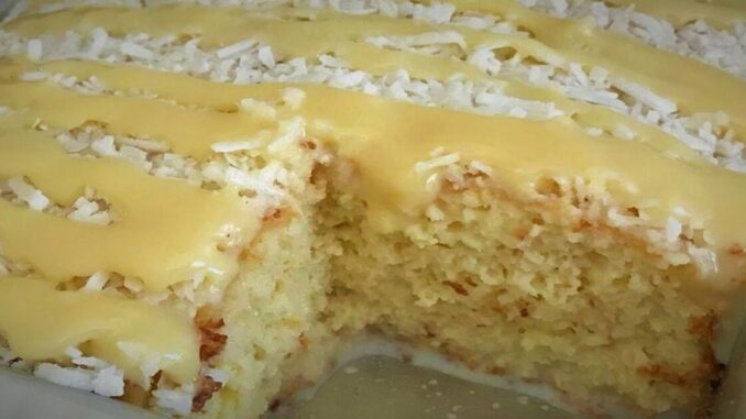 bolo gelado de coco bolo de coco gelado