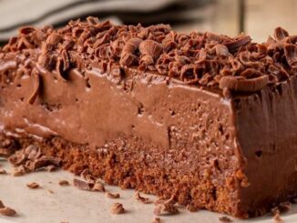 bolo mousse de Nutella
