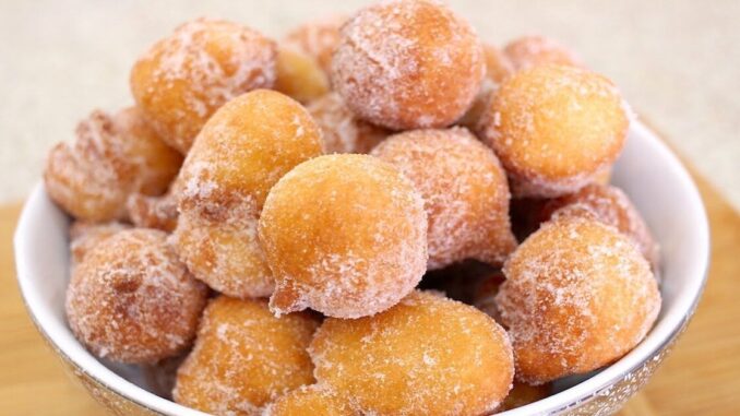 Bolinhos de chuva assados