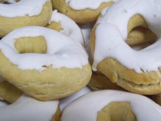 rosquinha com cobertura