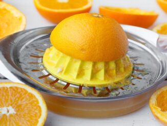 Sumo de laranja e cenoura