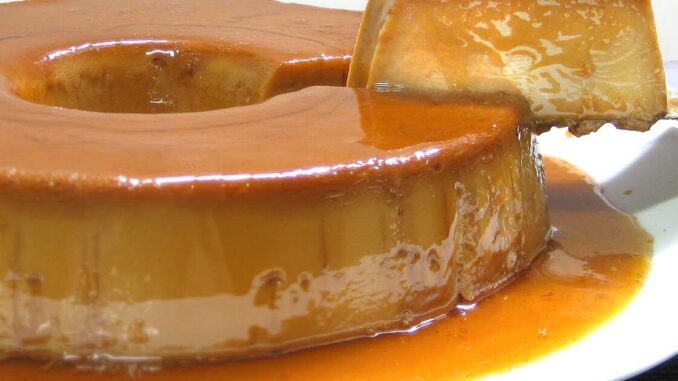 pudim doce leite