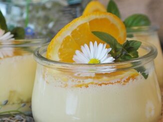 mousse de laranja