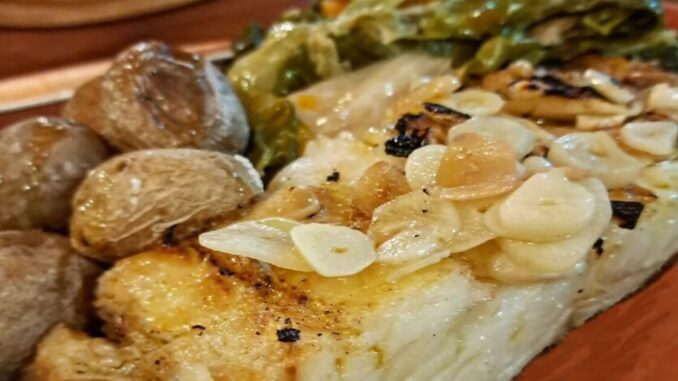 Bacalhau-a-Lagareiro Bacalhau à Lagareiro
