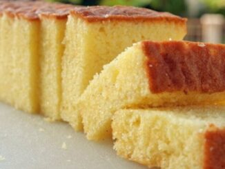 Bolo de leite cremoso