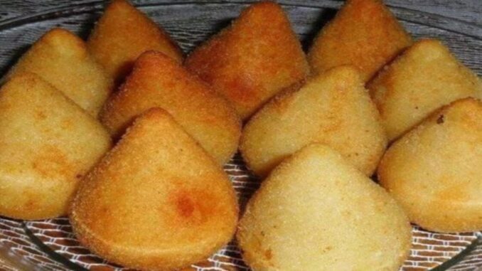 coxinha Massa de maionese para coxinhas
