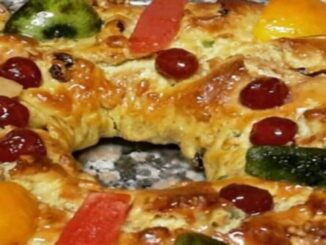 bolo rei com frutas cristalizadas