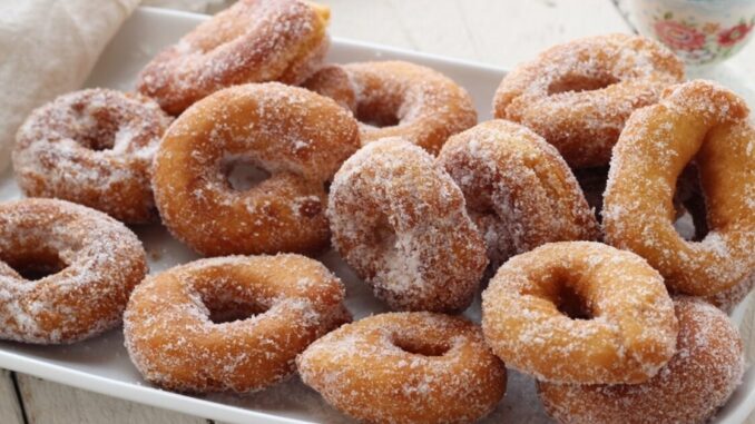 Rosquinhas fritas