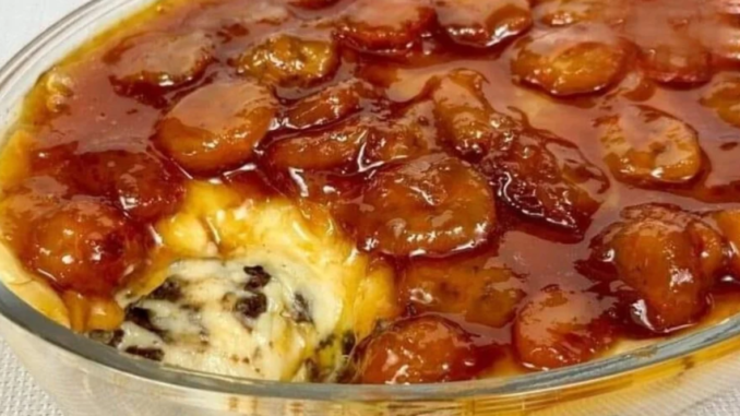 torta Torta de Banana na Travessa