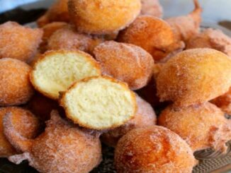 Bolinhos de leite ninho