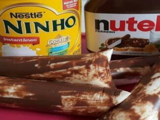 Geladinho de Nutella