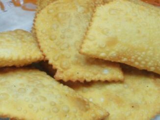Pastel de feira crocante
