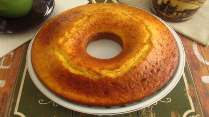 bolo Bolo simples de laranja