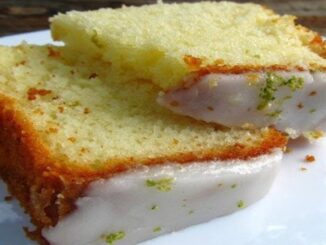 Bolo de Leite Condensado com Limão
