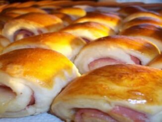 Folhado de fiambre e queijo