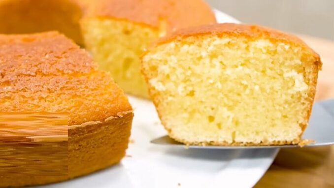 pão de ló simples