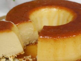 Pudim de padaria