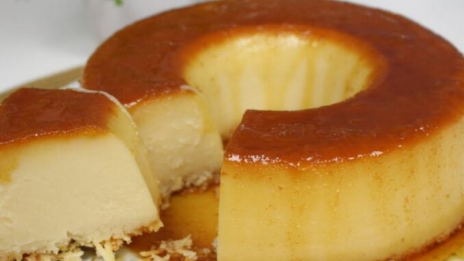 pudim Pudim de padaria