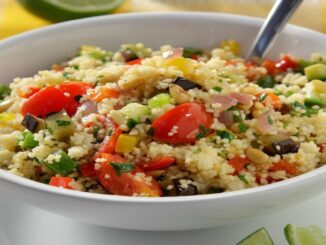 Salada Fresca com Cuscuz