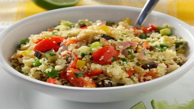 salada Salada Fresca com Cuscuz