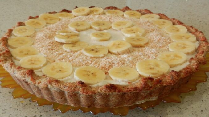 tarte1 Tarte de banana com doce de leite
