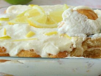 Tiramisù de limão