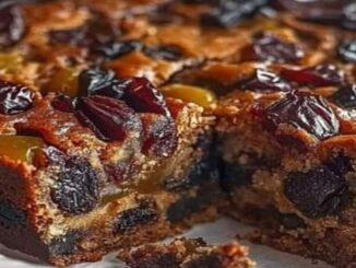 Bolo Natalício de Frutas Cristalizadas
