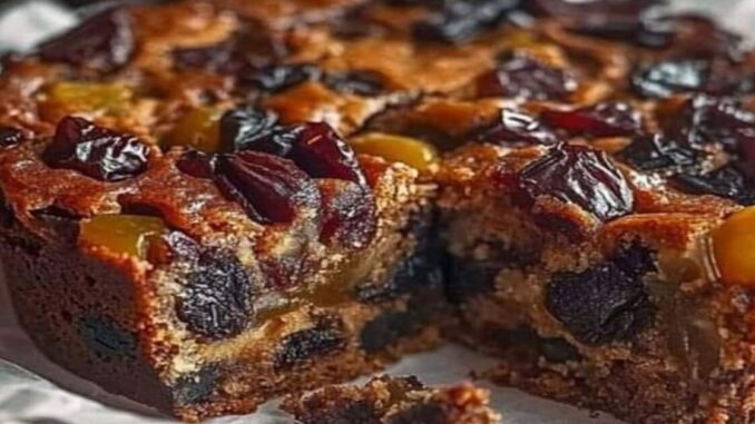 bolo natalino Bolo Natalício de Frutas Cristalizadas