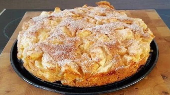 bolo de maçã Bolo Tarte de Maçã