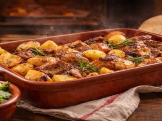 Receita tradicional portuguesa de forno