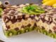 Bolo Zebra com Kiwi e Banana Saudavel