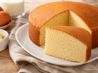 Bolo de Leite para Rechear e Decorar