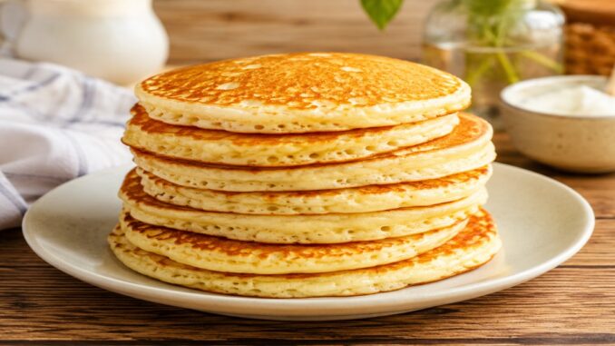 panqueca kefir Panquecas Fofas de Kefir
